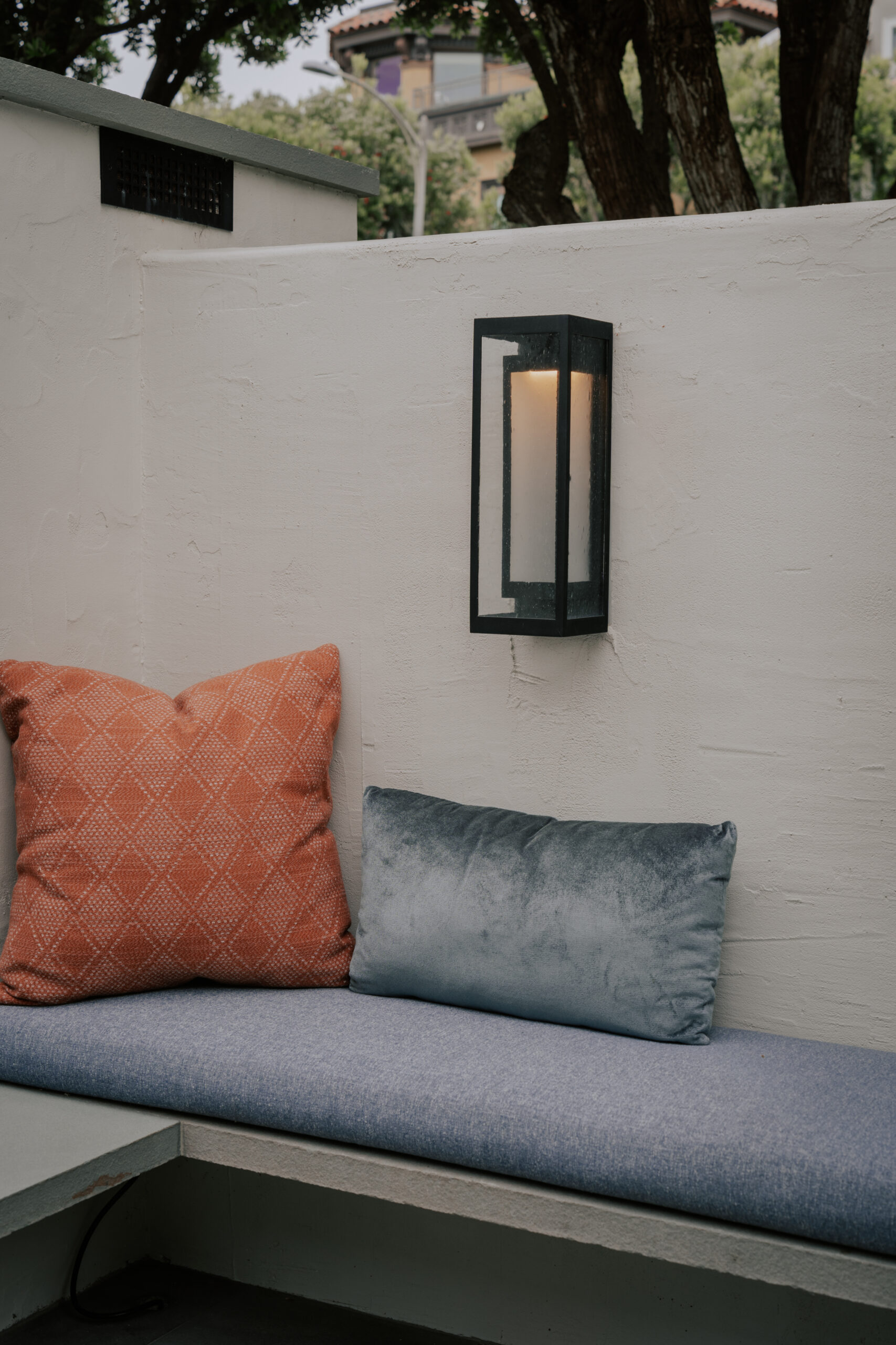 Double Box Outdoor Sconce | Bancroft Caballero Design Studio, Hannah Franco