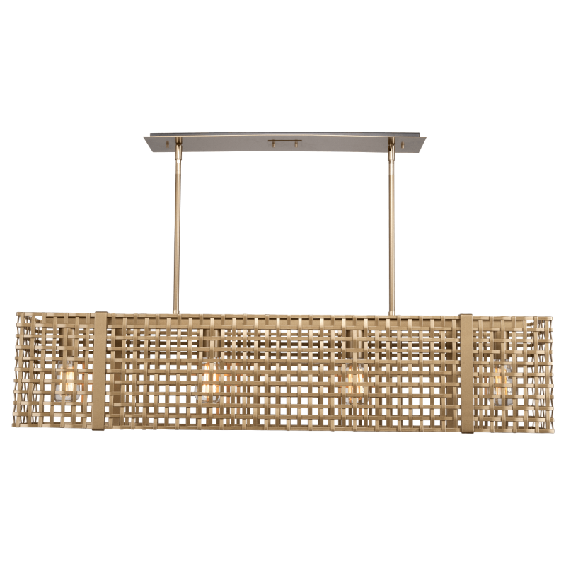 Tweed Linear Chandelier