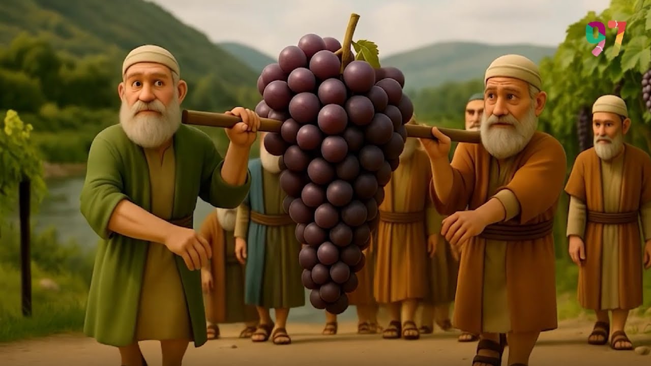 Parshat Shelach: The Weekly Parsha Story Illustrated by AI