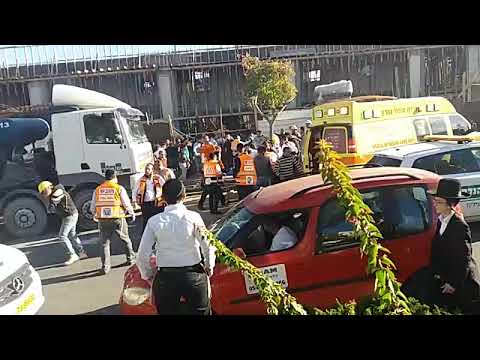 Construction site collapse in Betar Illit
