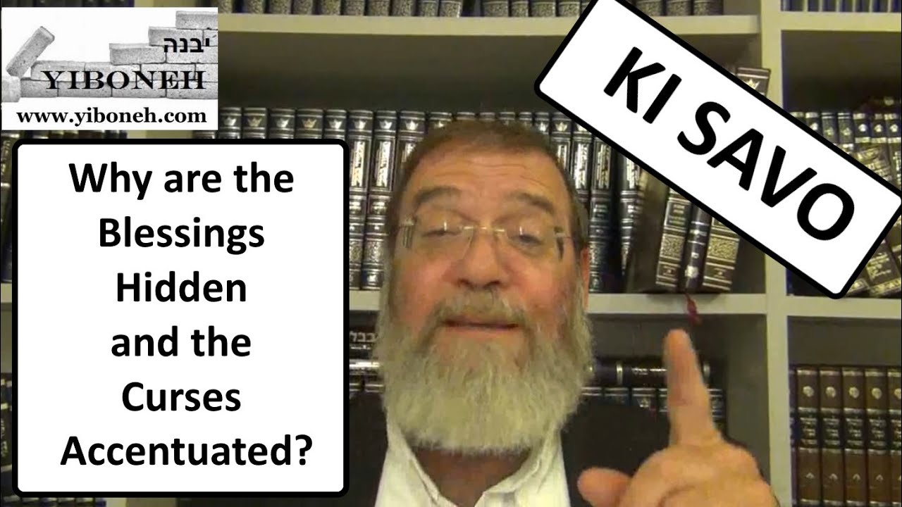 Why are the Blessings Hidden and the Curses Accentuated? with Rabbi Aaron Dovid Poston