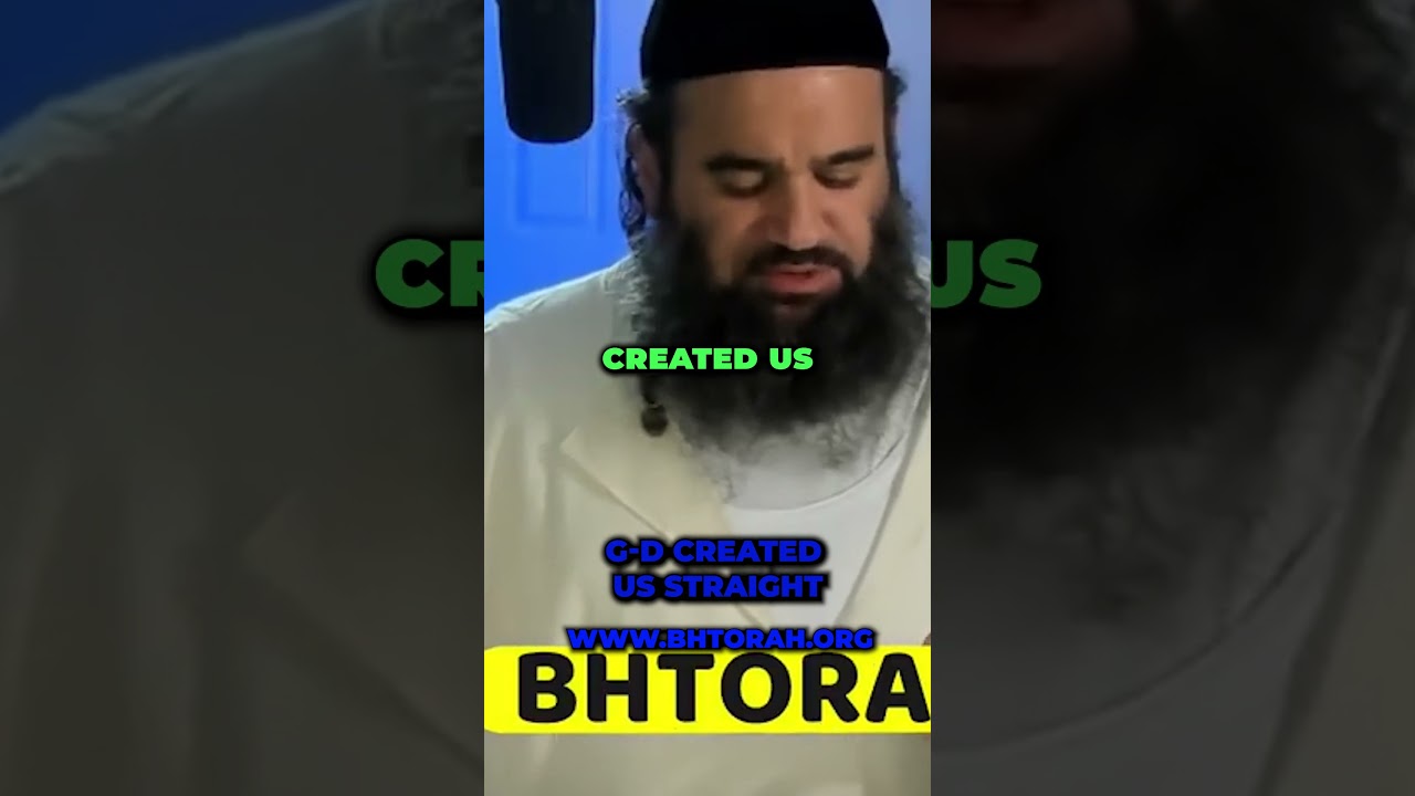 God Created Us Straight #rabbiyaronreuven  #temple #god  #jewishinspiration