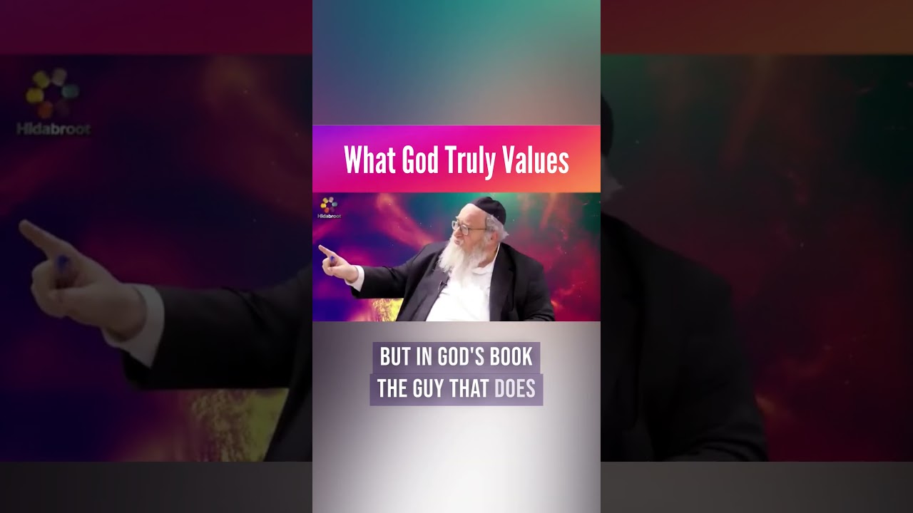 What God Truly Values | Rabbi Yitzchak Breitowitz