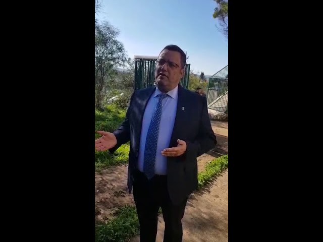 Jerusalem Mayor Leon responds to shul desecration