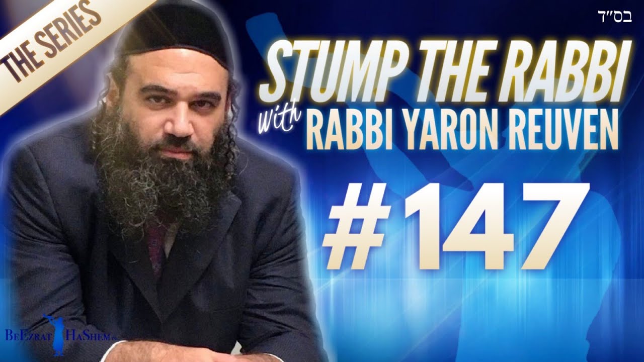 Vayechi Prophecy, STOLEN MONEY, Sefardic Peyot, PURPLE DRESS, Metzitzah B'Peh -STUMP THE RABBI (147)