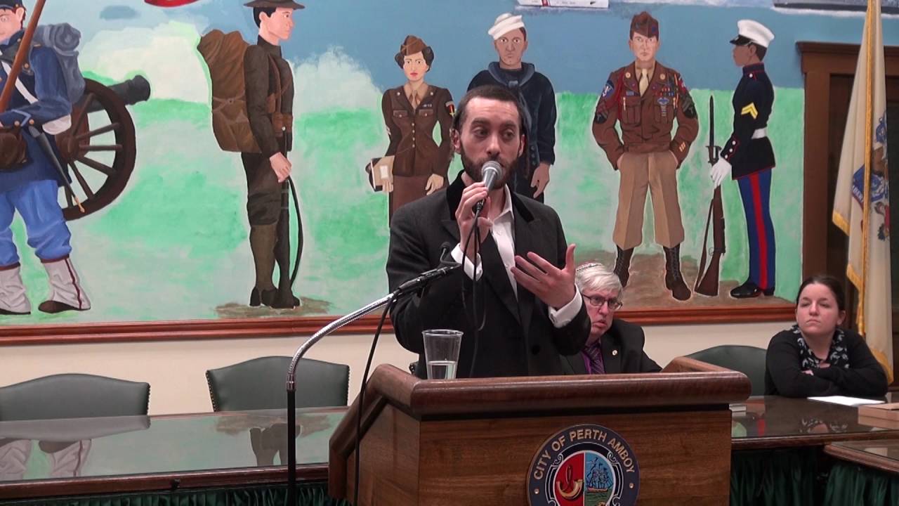 CME Performing Heartwarming Inspiring Song "My Zaidy" in City Hall