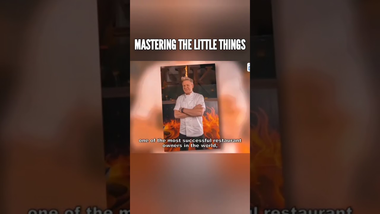 True greatness is the sum total of mastering a million small things in our daily life.