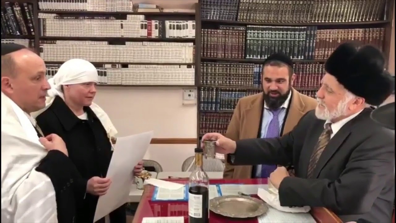 Orthodox Jewish Conversion & Wedding Combo at Beit Din AMAZING MUST WATCH
