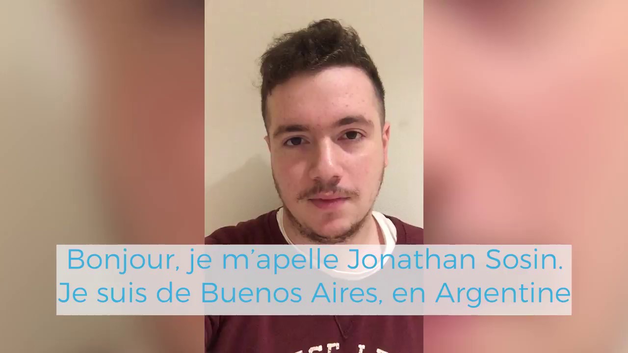 Jonathan from Argentina (French subtitles)