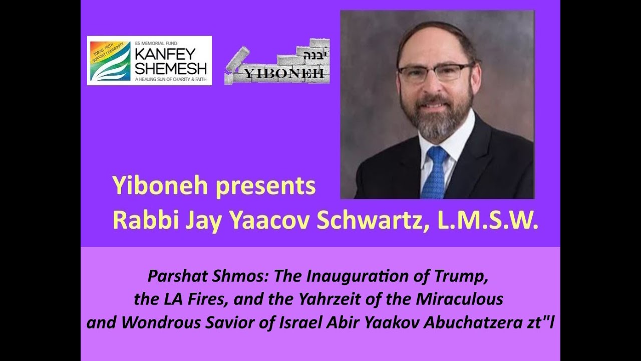 The Inauguration of Trump, LA Fires, Yahrzeit of the Wondrous Savior Abir Yaakov Abuchatzera