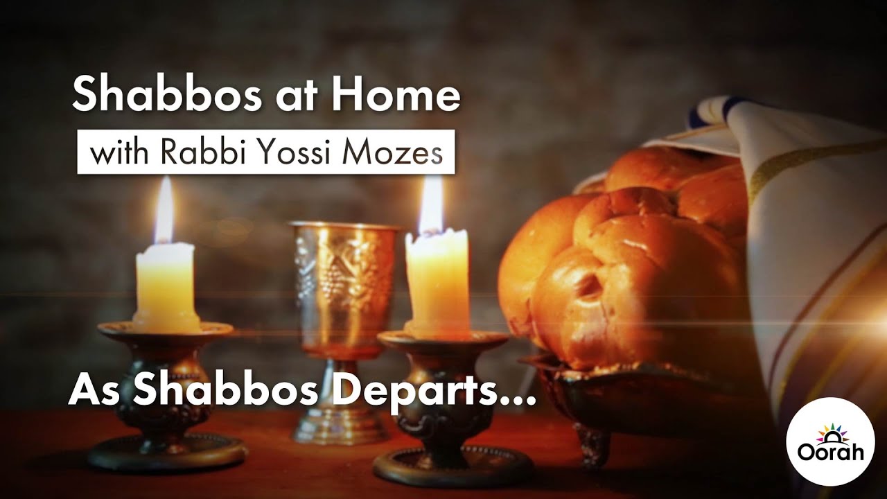L'Covid Shabbos Part 6: As Shabbos Departs...