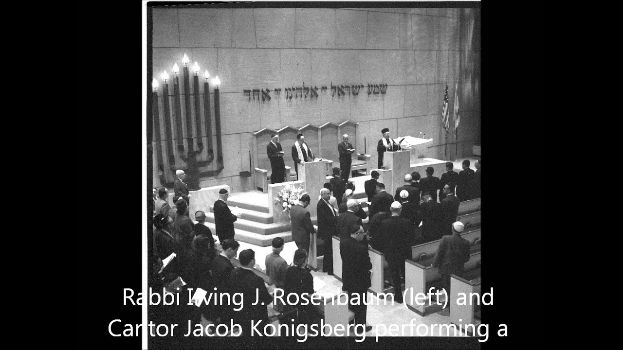 Cantor Jacob Konigsberg - Ezras Hasofer  (Jacob Rapaport)