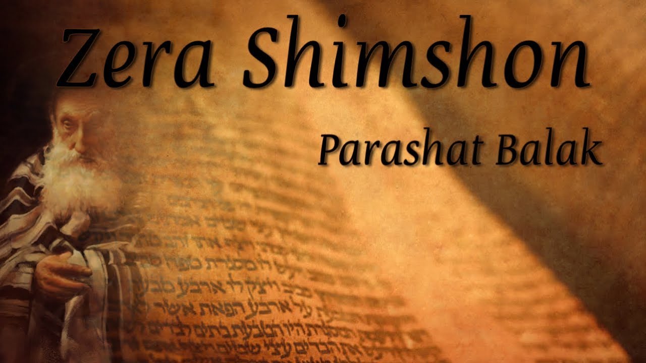Zera Shimshon - Parashat Balak - One letter can kill or save - Rabbi Alon Anava