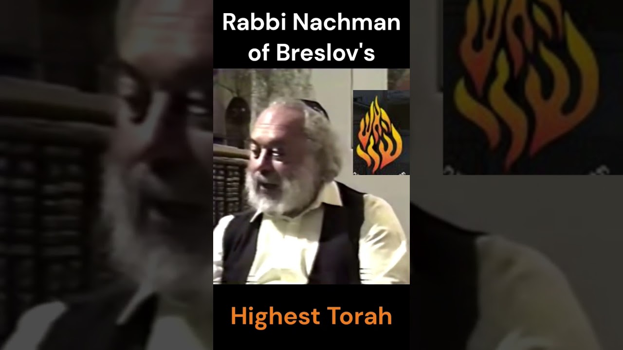 Reb Nachman's Highest Torah - Even I Do The Biggest Sin in The World