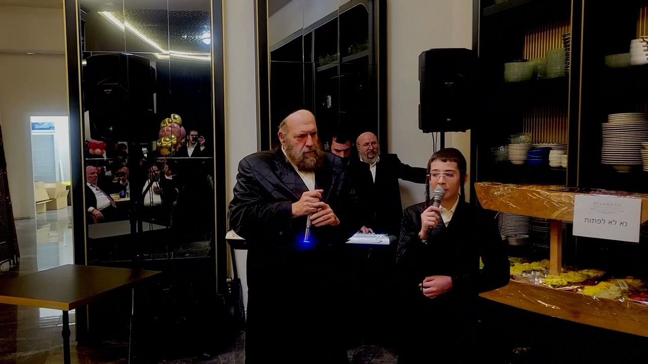 אפרים מנדלסון עם ילד הפלא בנצי קלצקין - שמע  בני