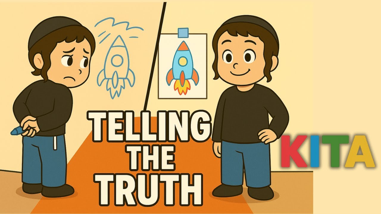 Middos & Mitzvos: Jewish Kids Story About Telling the Truth –  Yiddy Learns to be Honest!