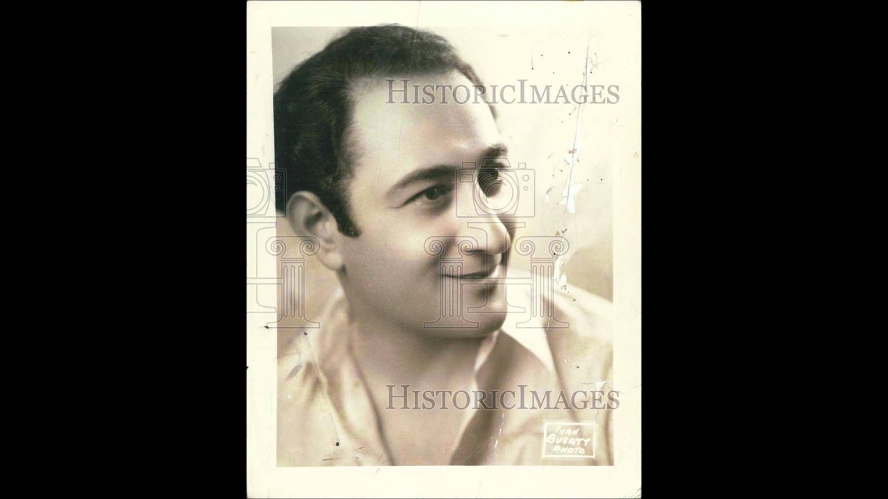 Cantor Moshe Oysher Live Concert 1944 NYC Town Hall A Matono