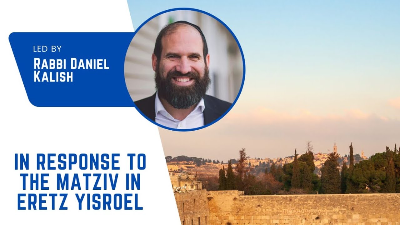 Rabbi Daniel Kalish Night of Chizuk in the 5 towns for the situation in Eretz Yisrael | Waterbury
