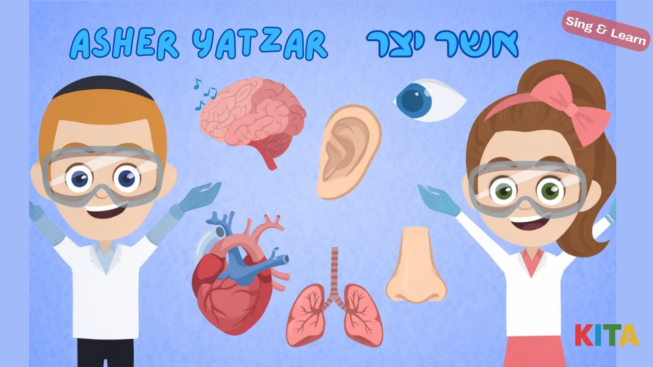 Asher Yatzar Song for Kids | Jewish Prayer About the Body & Health