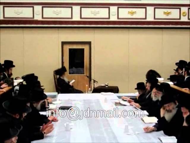 Chanukah 5773 With Dinov Rebbe In Williamsburg