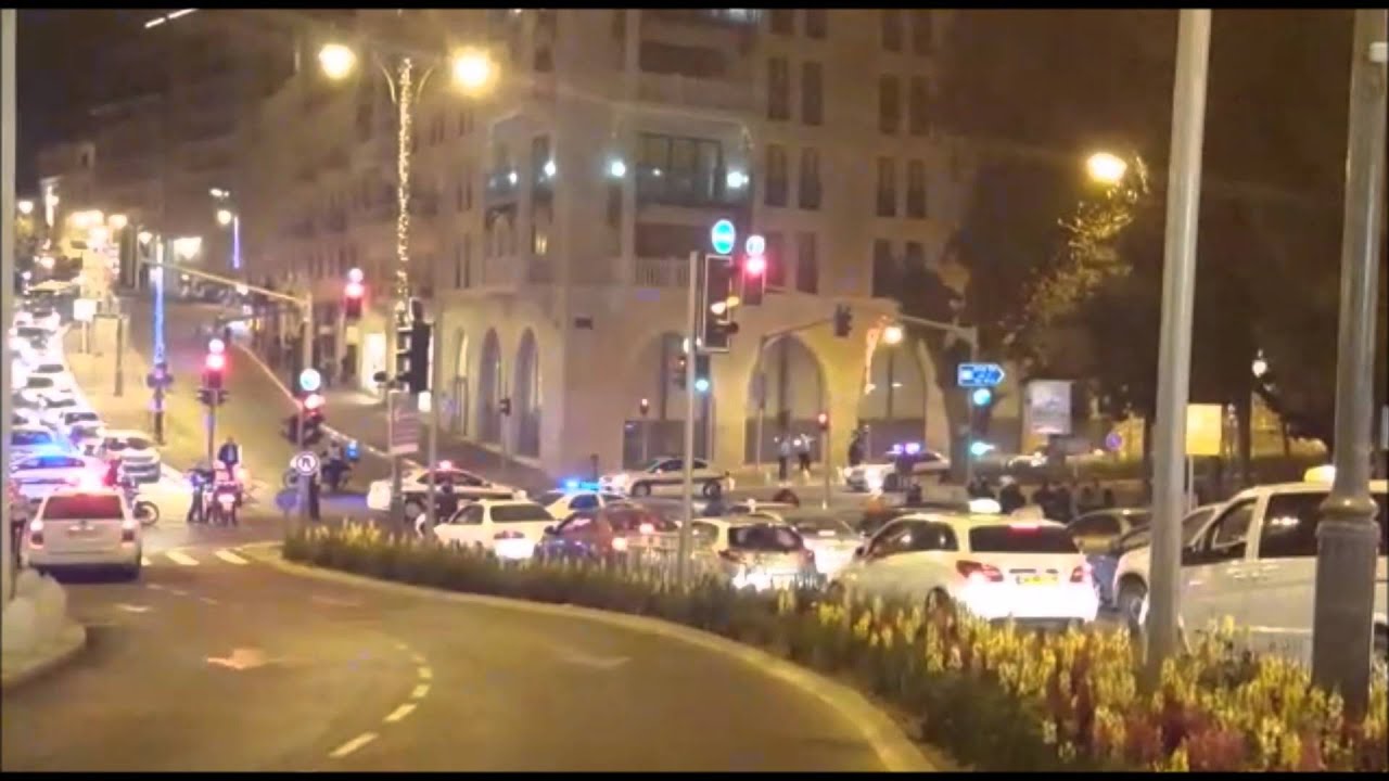 Motorcade of VP Joe Biden Arrives In Jerusalem