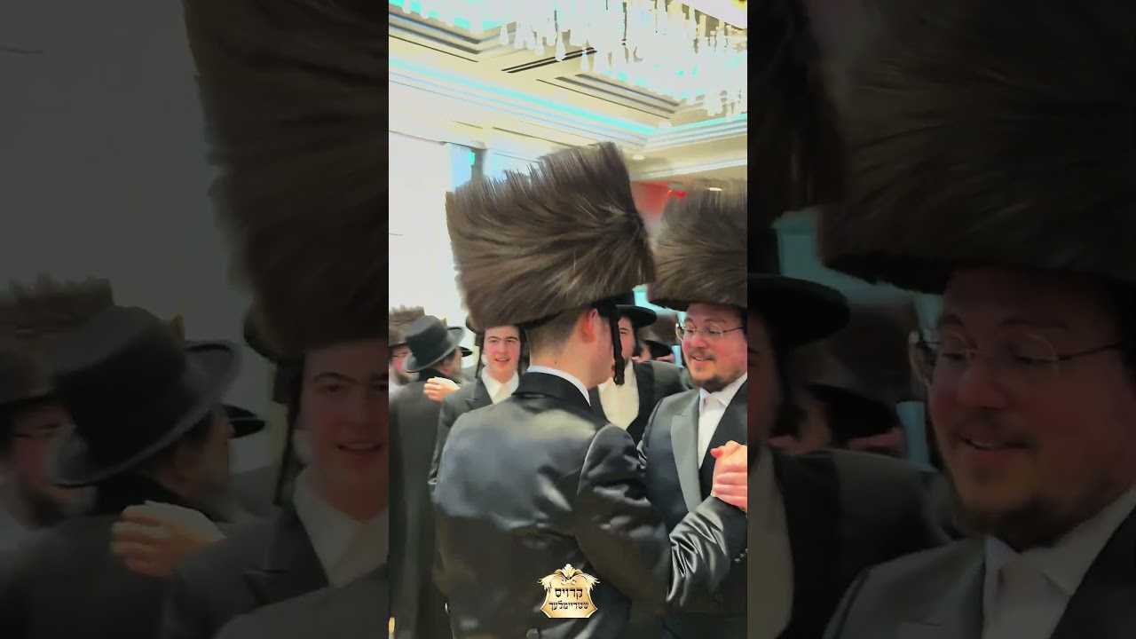 שמחת החתונה פון החתן משה שטערן ני"ו עב"ג הכלה בת מו"ה וואלווי קרויס ני"ו