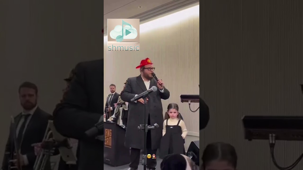 FIREFIGHTER LEVY FALKOWITZ 🔥 AT A WEDDING #music #funny #fire #wedding #yiddish #hershylangsam