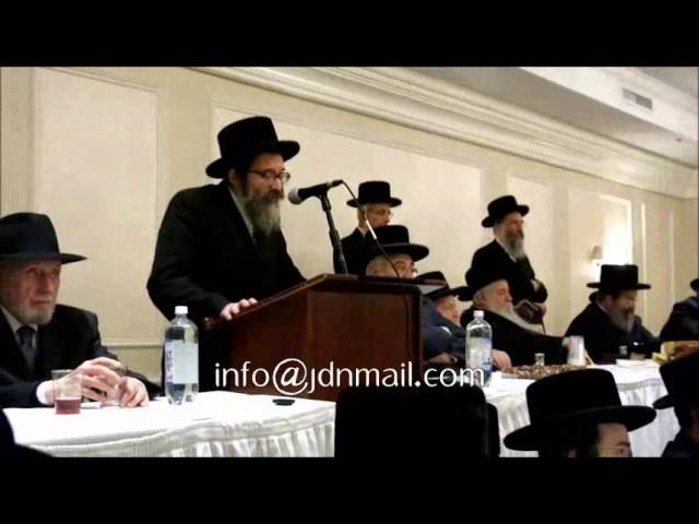 Kabbolas Ponim In NY For The Sadigura Rebbe - Teves 5774