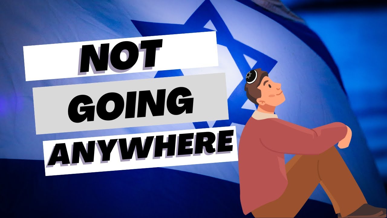 Not Going Anywhere - Talk to Yeshiva and Seminary students in Israel