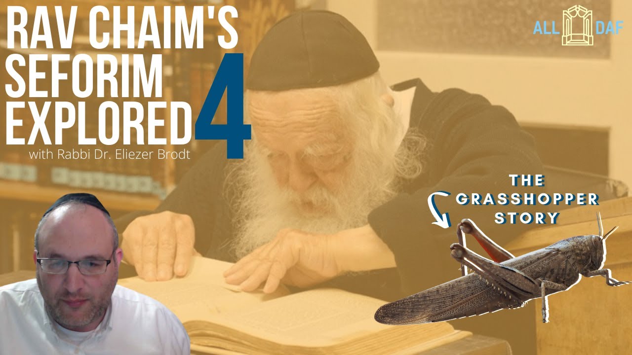 Tattoos & Grasshoppers: Rav Chaim's Seforim Explored (Part 4)