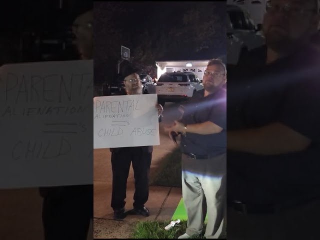 PROTEST IN LAKEWOOD ABOUT PARENTAL ALIENATION
