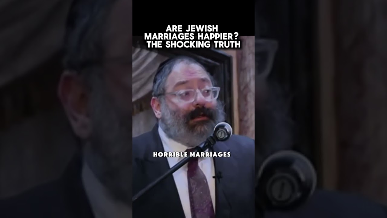 Are Jewish Marriages Happier?     The Shocking Truth!