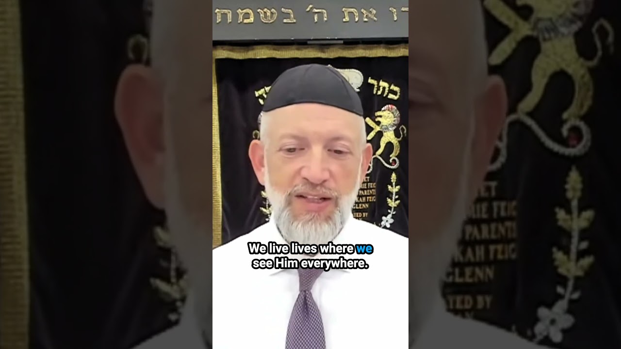 THIS is what it means to LIVE life as a Jew.