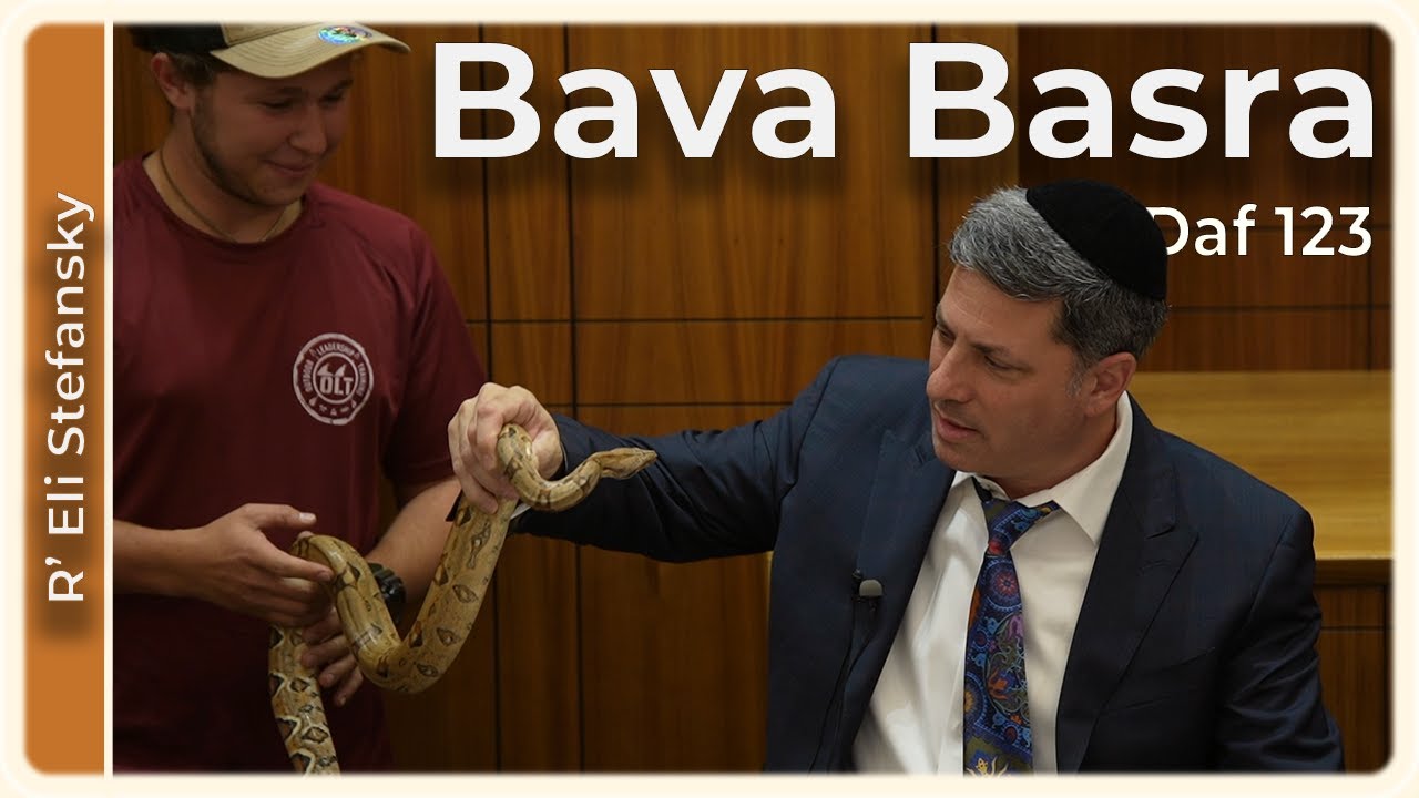 Daf Yomi Bava Basra Daf 123 by R’ Eli Stefansky