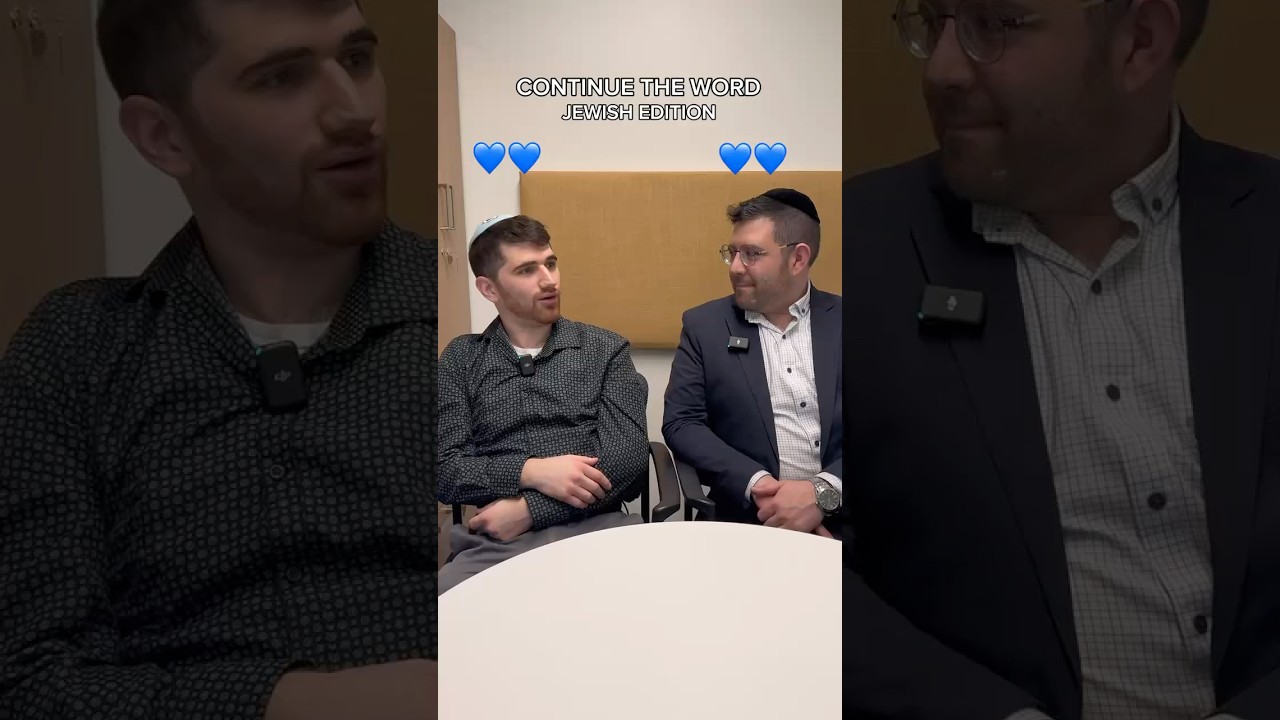 Continue the Word: Jewish Edition