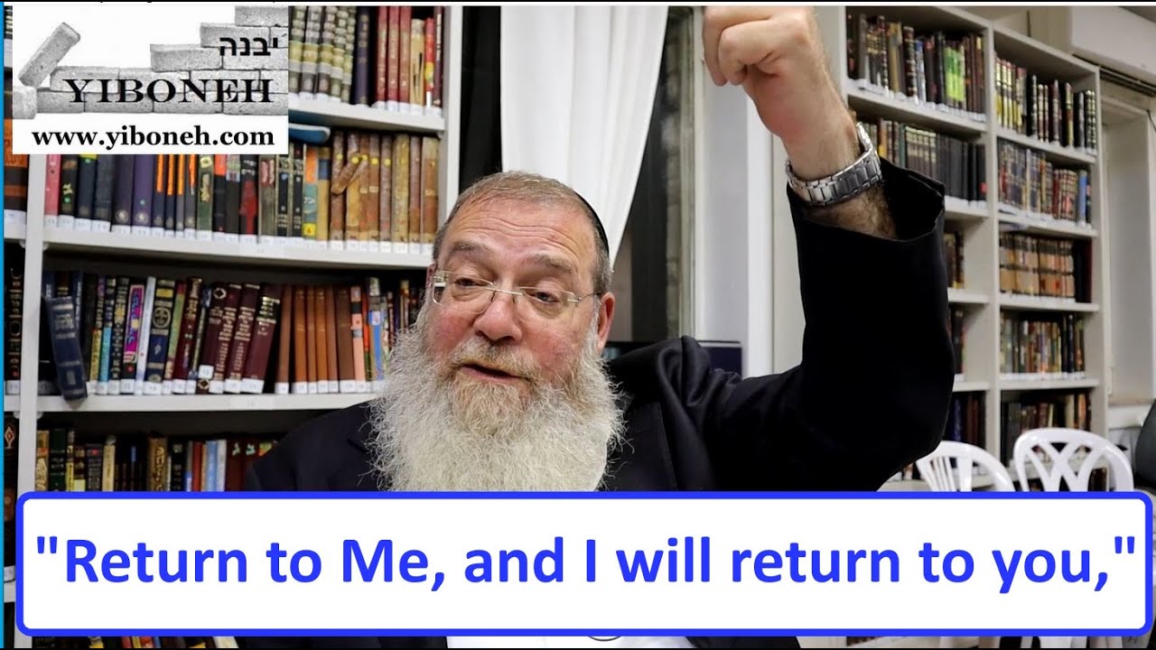 "Return to Me, and I Will Return to You," with Rabbi Aaron Dovid Poston