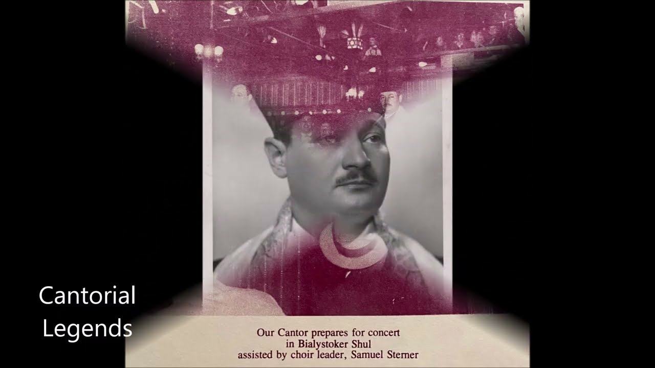 Cantor David Koussevitzky Z"L - Umipnei Chatoeinu Live