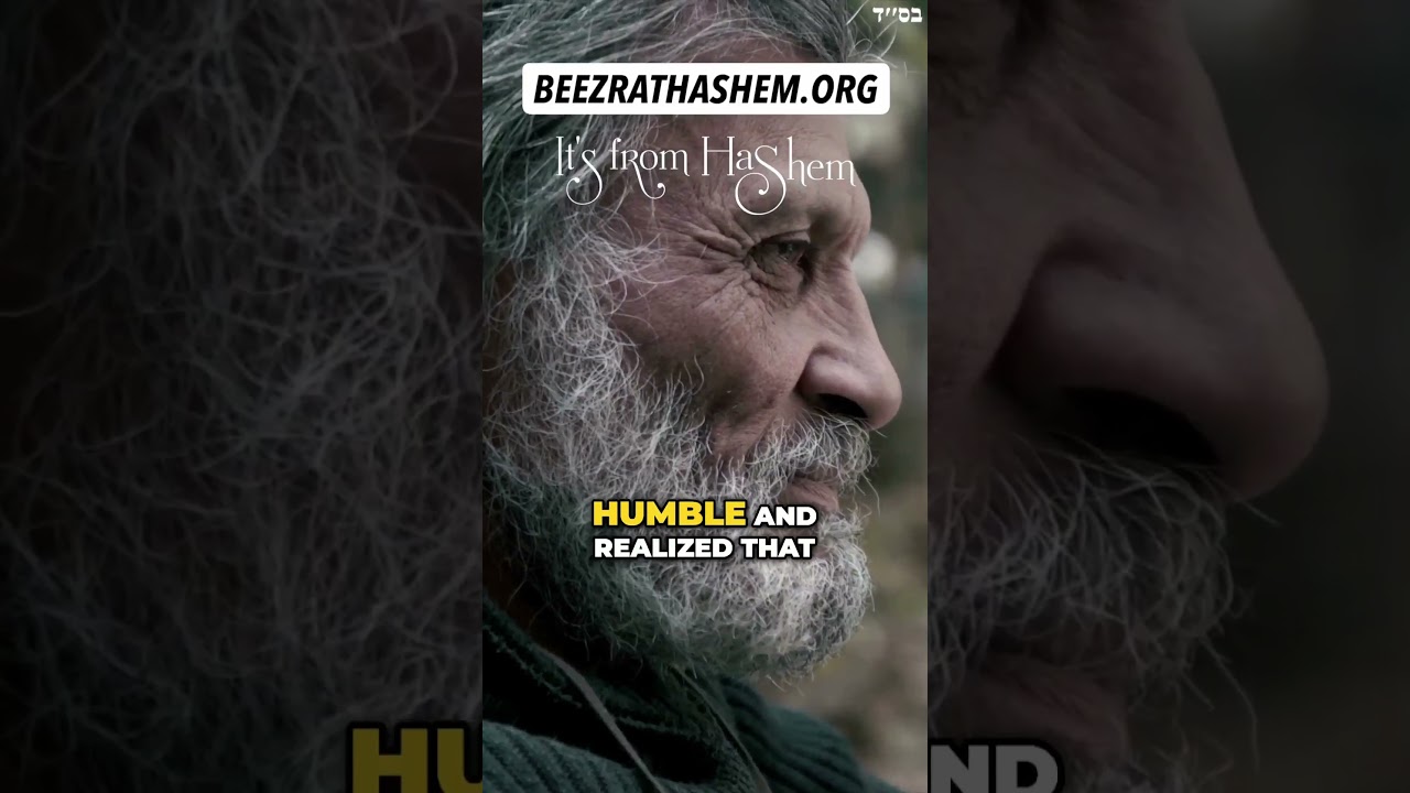 This Is From HaShem #Torah #Jewish #RabbiYaronReuven #TeShuva #Judaism