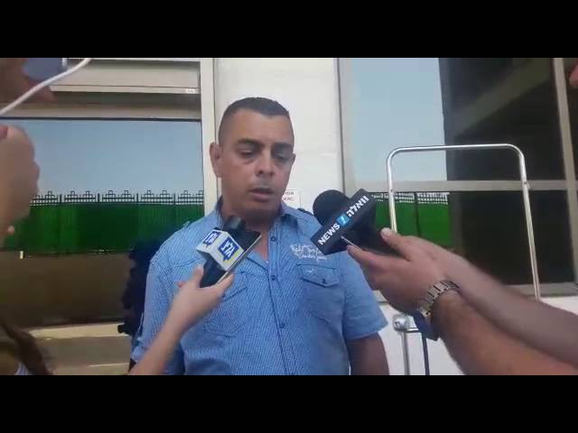 First hand account of construction site collapse (Hebrew) (Media Resource Group)