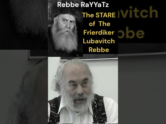 The STARE Of The Frierdiker Chabad Lubavitch Rebbe / Shivers - Shlomo Carleabch