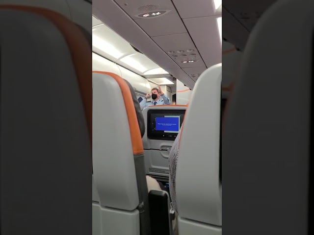 The Last Mask Announcement, JetBlue Flight 65