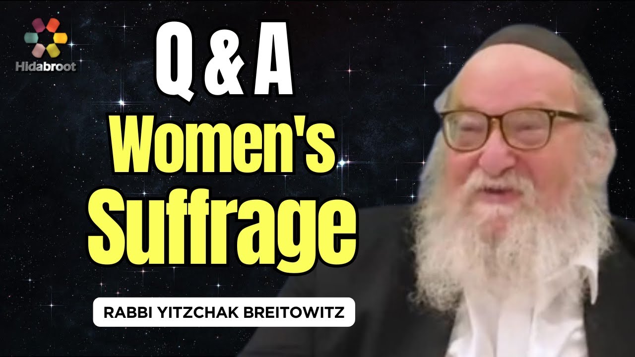 Q&A: The Four Elements, Slavery, Suffrage & Reincarnation - Rabbi Yitzchak Breitowitz