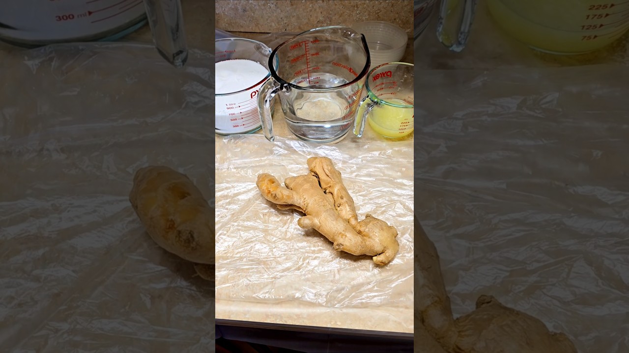 Homemade Sparkling Ginger Ale for Pesach — Natural Ingredients, Really Delicious!