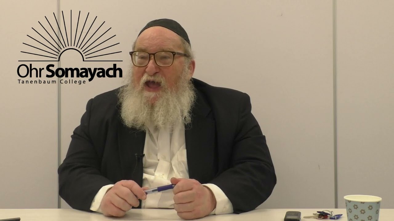 Shabbos and Mishkan Part 2 A String of Letters (HaRav Yitzchak Breitowitz)