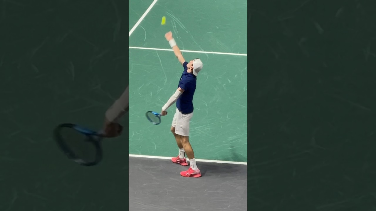 Jack Draper vs Felix Auger Aliassime - Davis cup #sports #tennis #daviscup