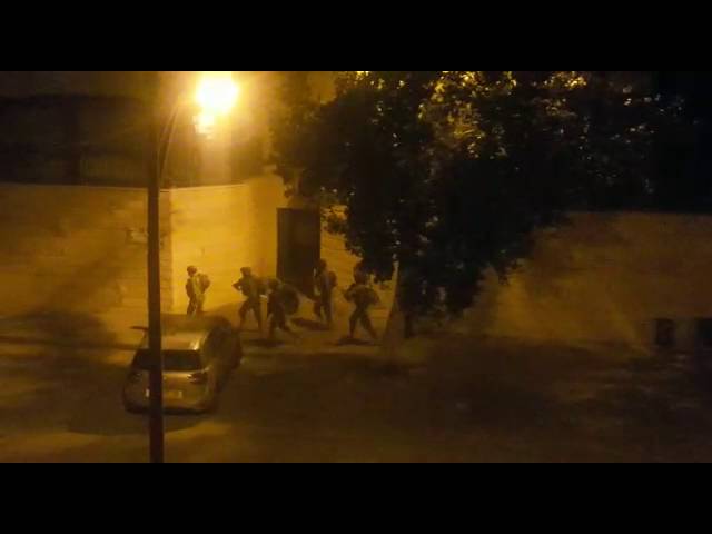 Security alert in Tel Tzion (Media Resource Group)