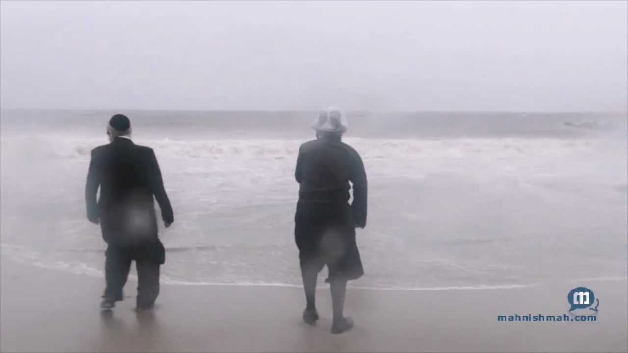 Charming Pair Surf As Sandy Approaches