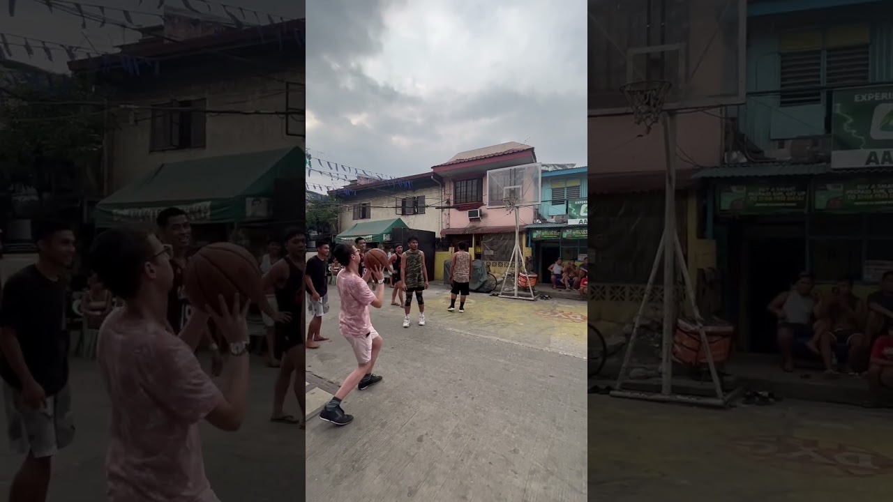 Playing basketball in the Philippines #shorts #basketball #philippines