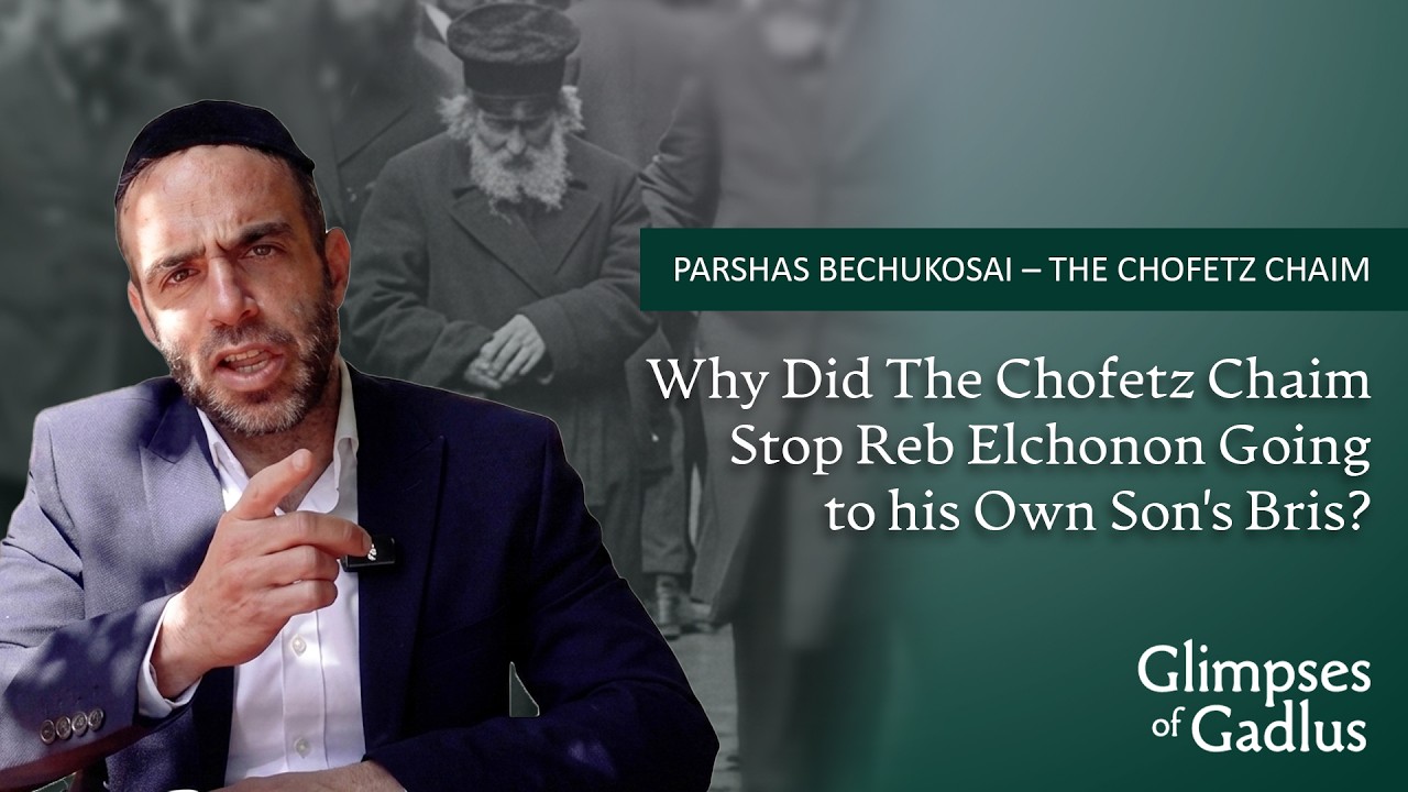 Rabbi Chaim Gross - Parshas Bechukosai