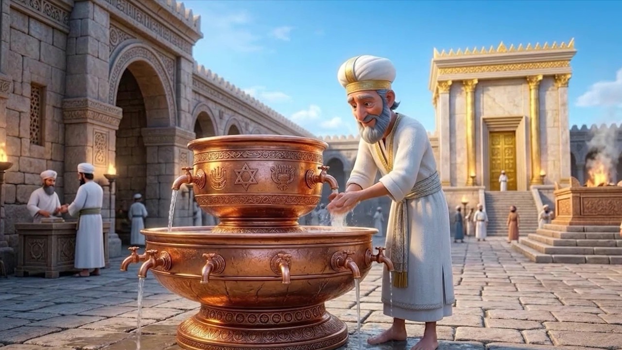 A Journey Through the Prophets: Emor (Ezekiel 44) - The Weekly Haftara Illustrated by AI